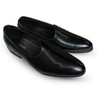 Bootland Mens Textured Ethnic Shoes