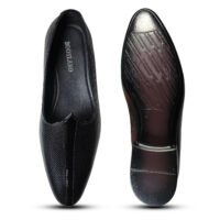 Bootland Mens Textured Ethnic Shoes