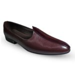 Bootland Mens Textured Ethnic Shoes