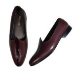 Bootland Mens Textured Ethnic Shoes