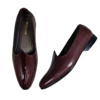 Bootland Mens Textured Ethnic Shoes