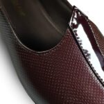 Bootland Mens Textured Ethnic Shoes